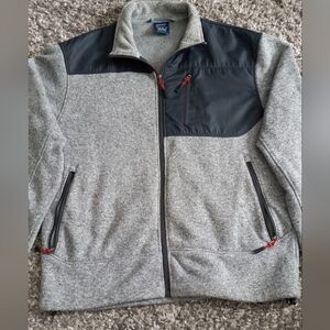 Men's Reebok Gray and Black Jacket Size L